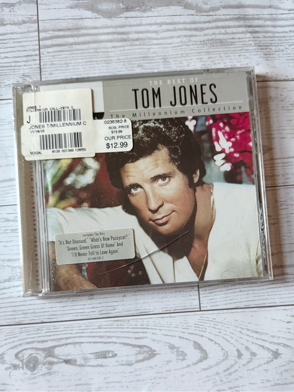 Tom Jones CD titled The Best of Tom Jones The Millennium Collection New